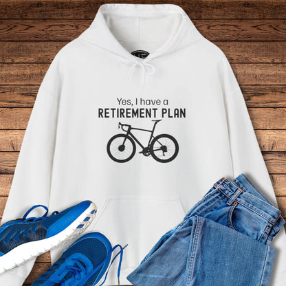 Retirement Plan Cycling Hoodie