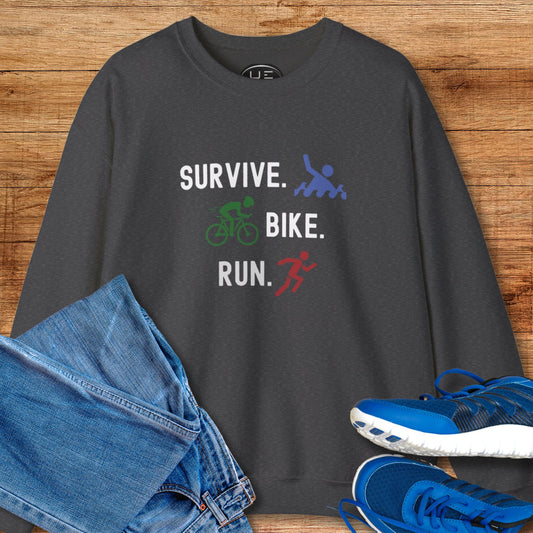 Survive Bike Run Sweatshirt