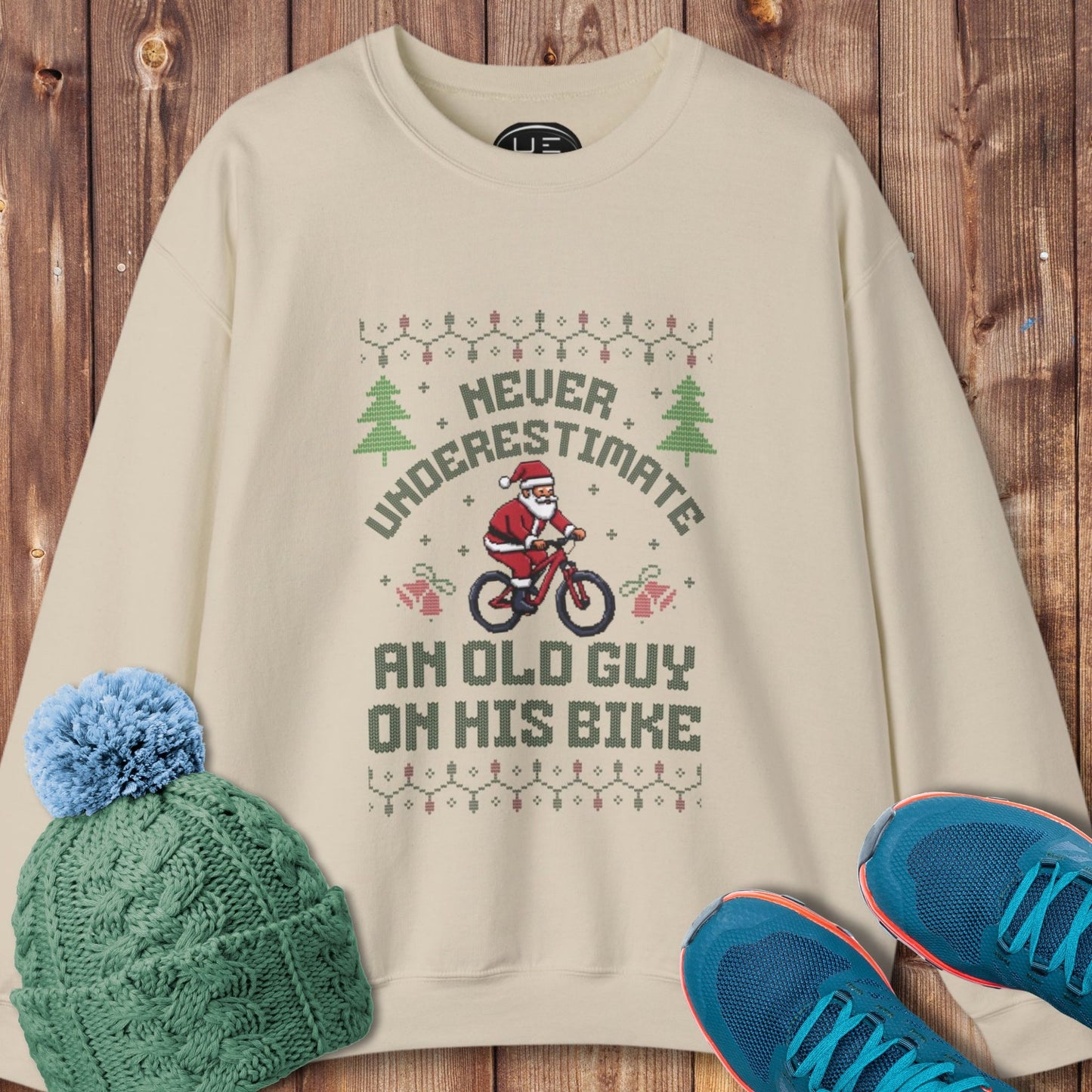 Old Guy MTB X-Mas Sweatshirt