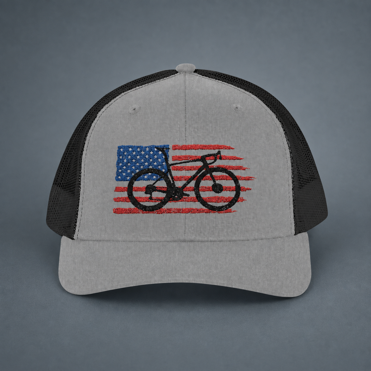 Flag & Bike Hat