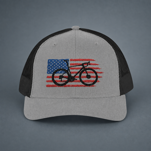 Flag & Bike Hat