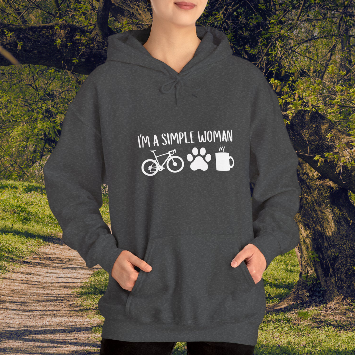 Simple Paw & Coffee Hoodie