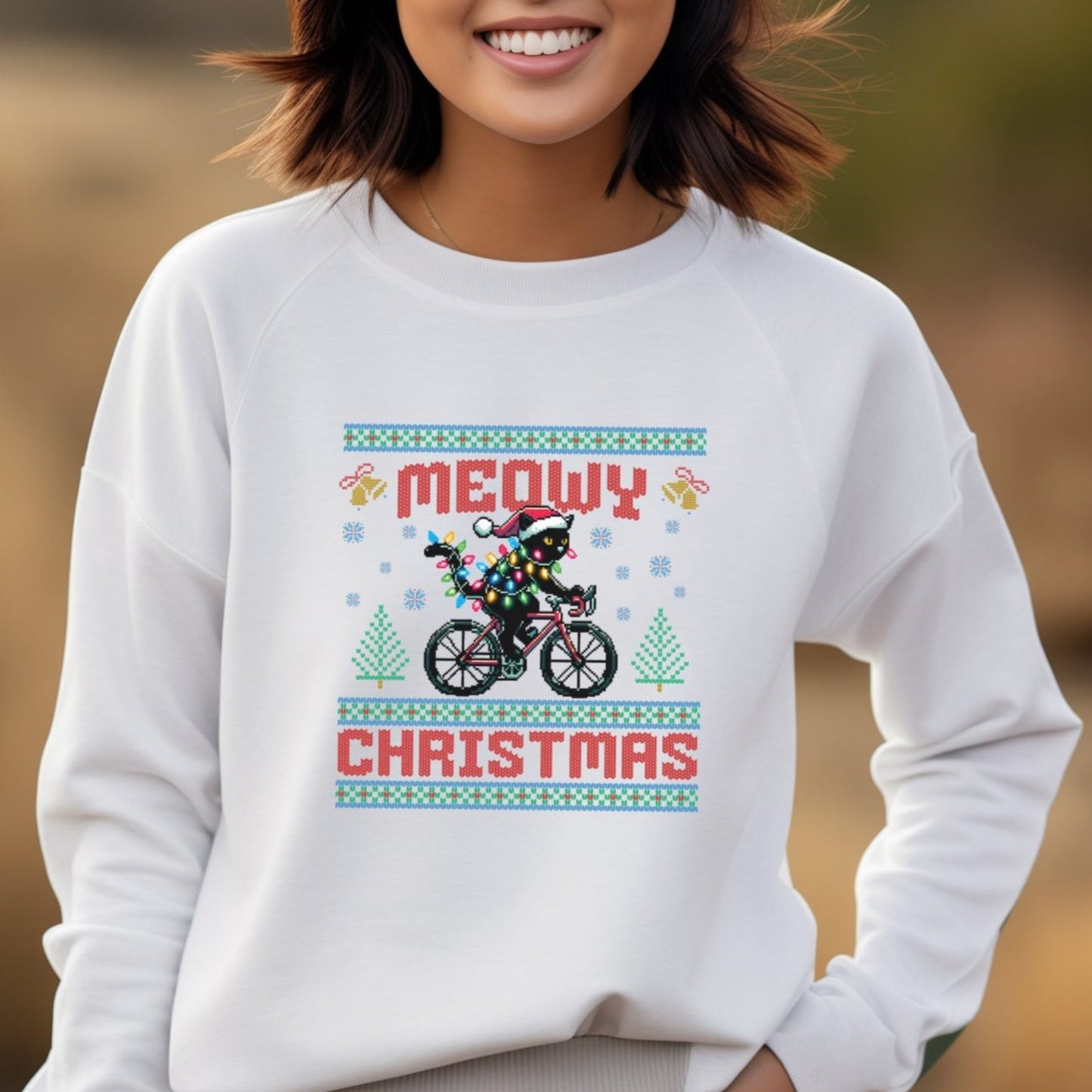 Meowy Christmas Sweatshirt