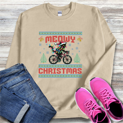 Meowy Christmas Sweatshirt