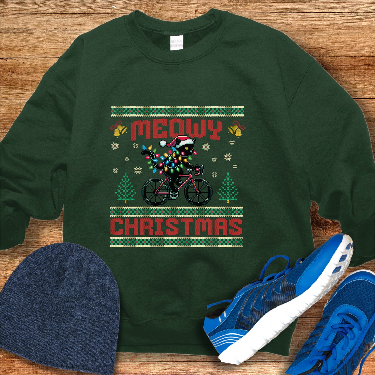 Meowy Christmas Sweatshirt