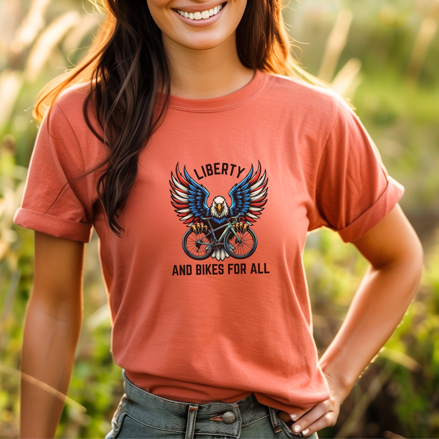 Liberty & Bikes Tee