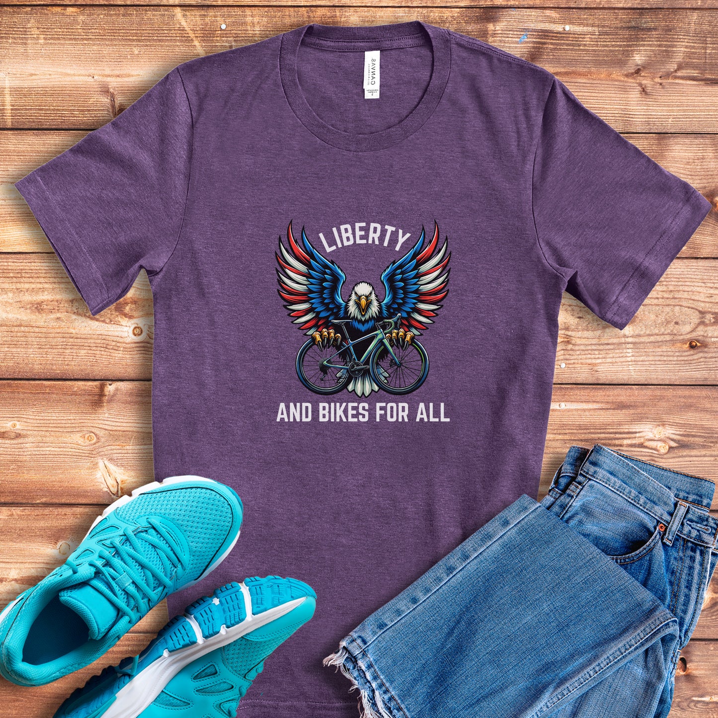 Liberty & Bikes Tee