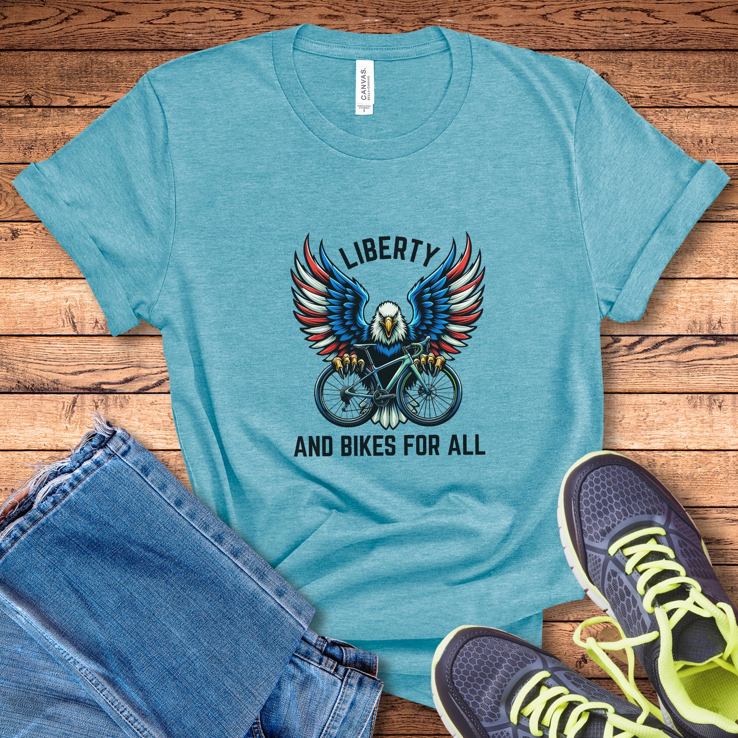 Liberty & Bikes Tee