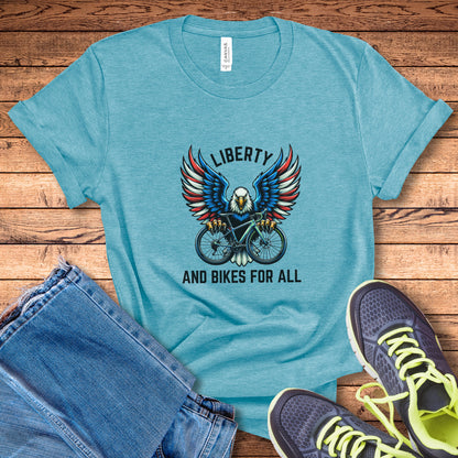 Liberty & Bikes Tee
