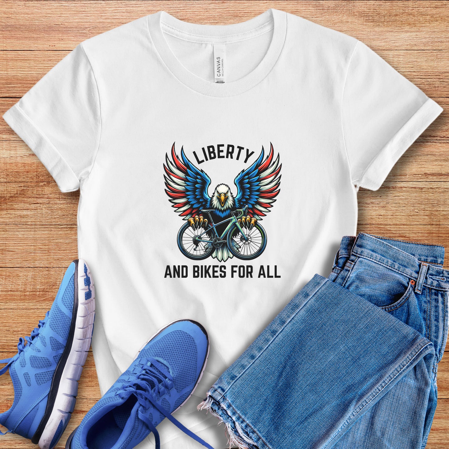 Liberty & Bikes Tee