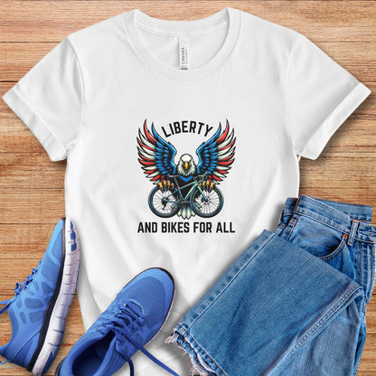 Liberty & Bikes Tee