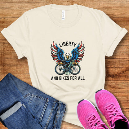 Liberty & Bikes Tee