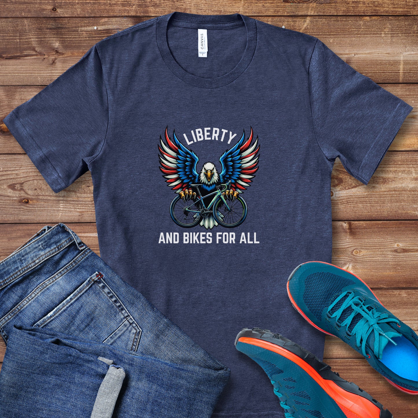 Liberty & Bikes Tee