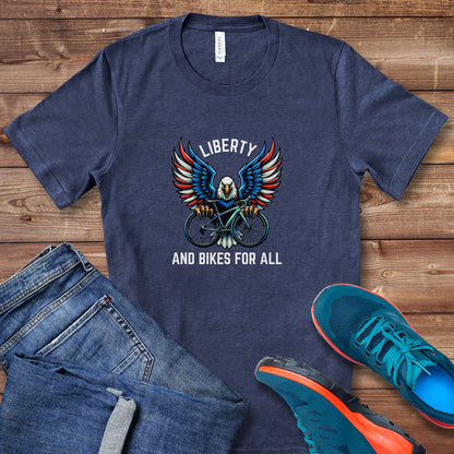 Liberty & Bikes Tee