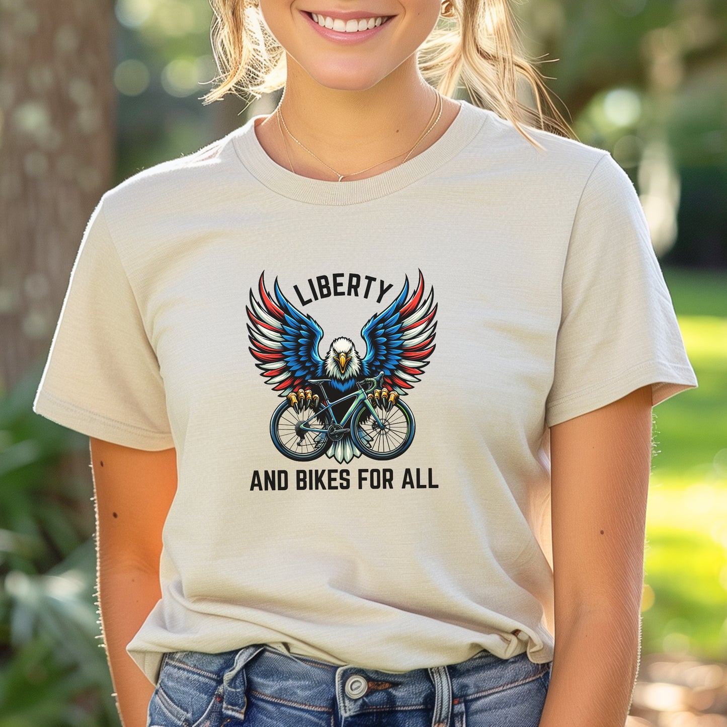 Liberty & Bikes Tee