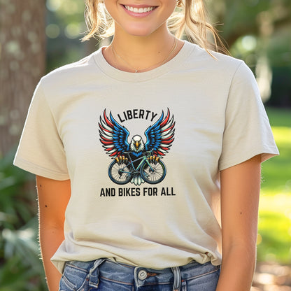 Liberty & Bikes Tee