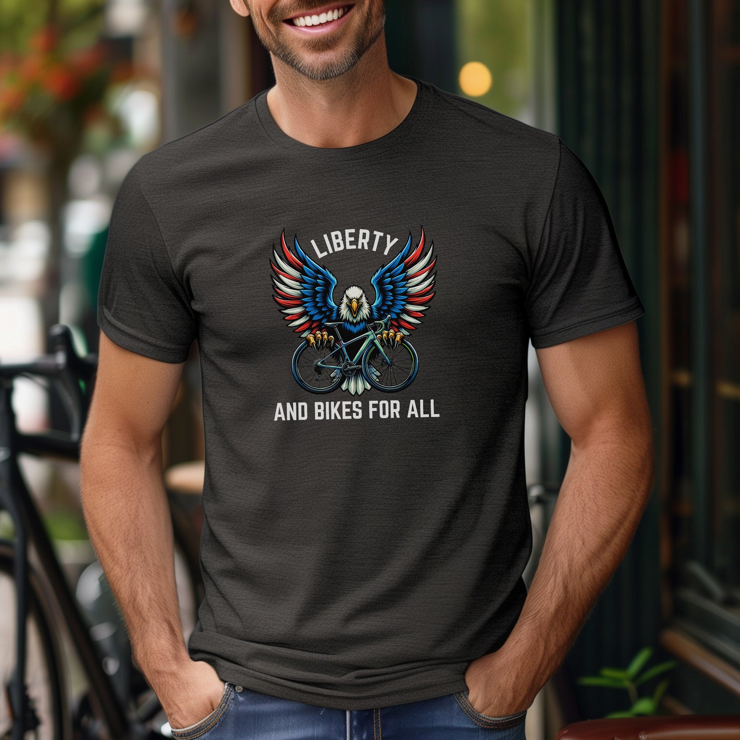 Liberty & Bikes Tee