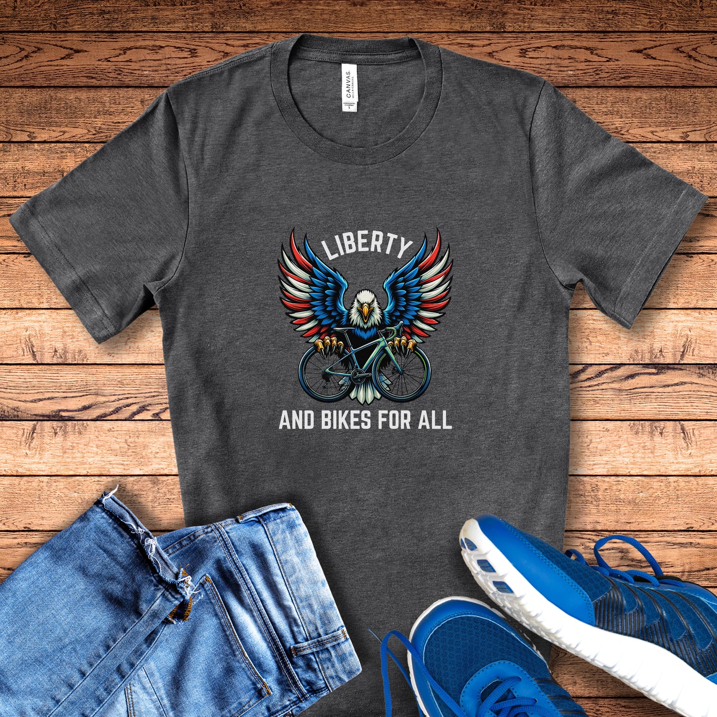 Liberty & Bikes Tee