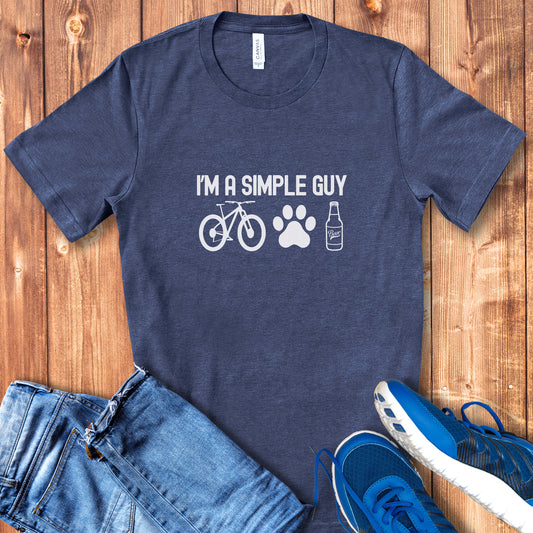 Simple Guy MTB & Beer Tee