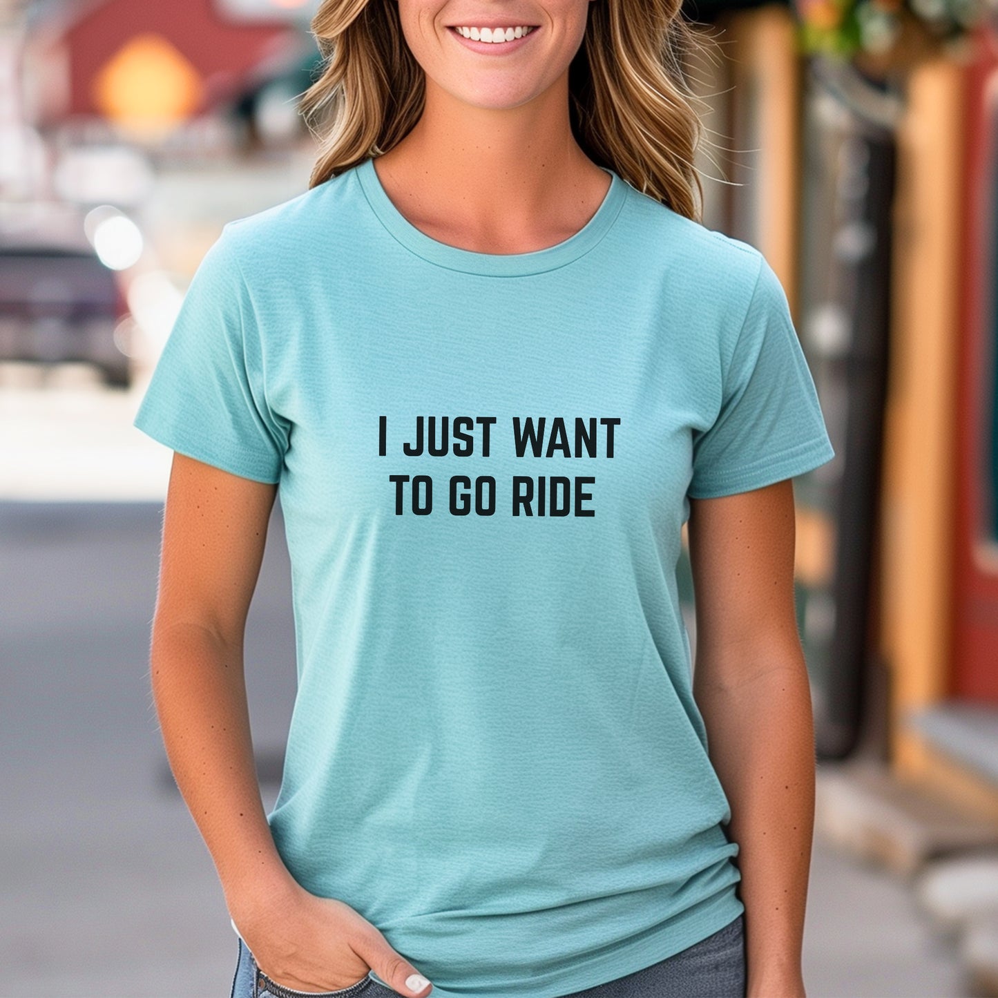 Want To Ride Tee
