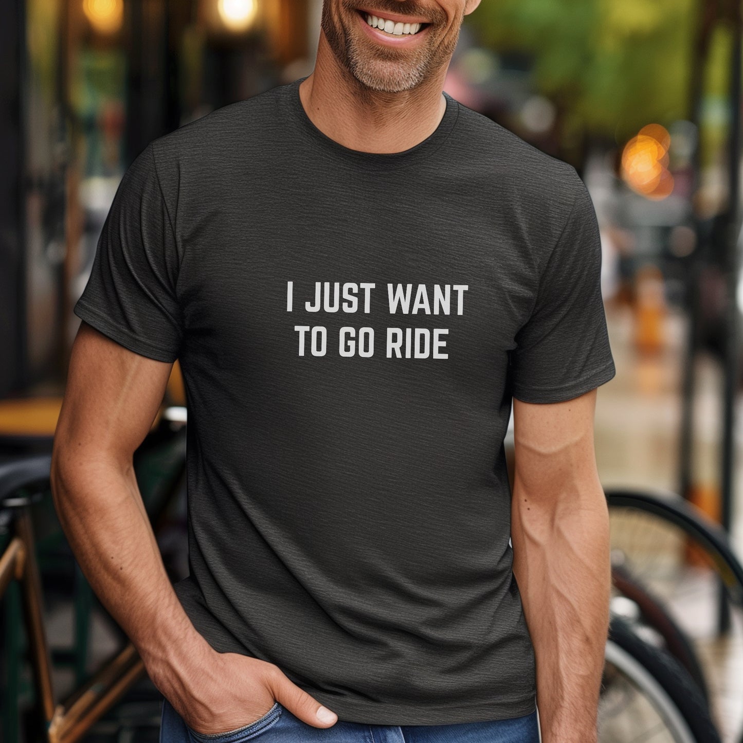 Want To Ride Tee