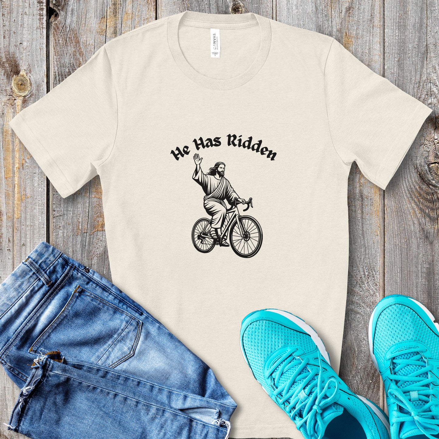 He Has Ridden Tee