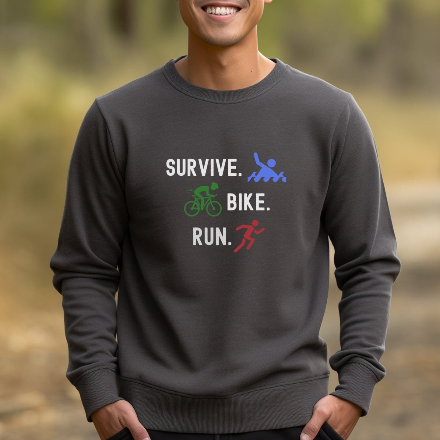 Survive Bike Run Sweatshirt