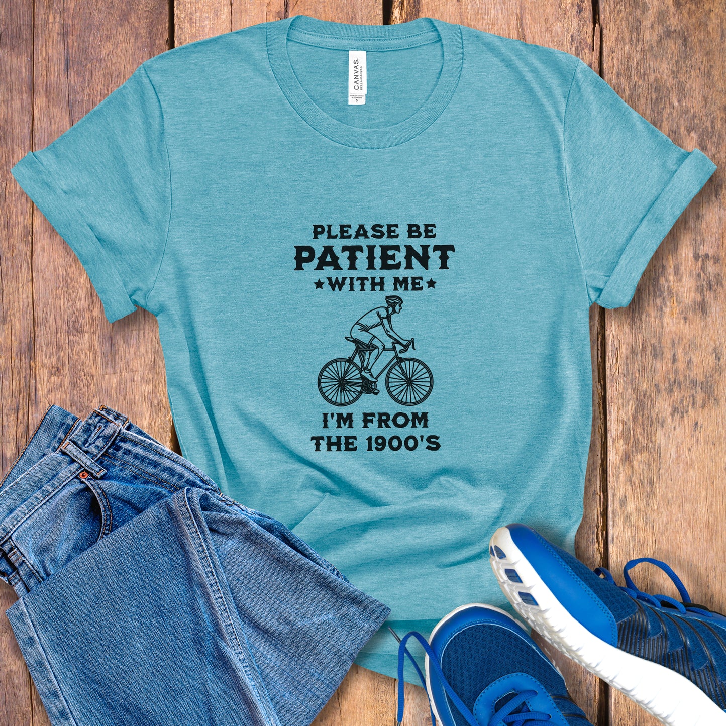 Patient, From 1900's - XS - Heather Aqua