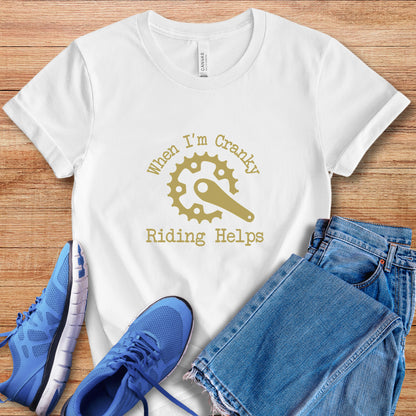 Riding Helps Tee