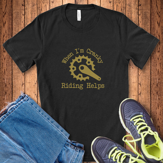 Riding Helps Tee