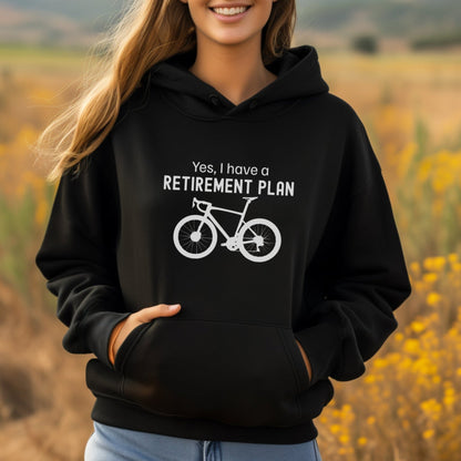 Retirement Plan Cycling Hoodie