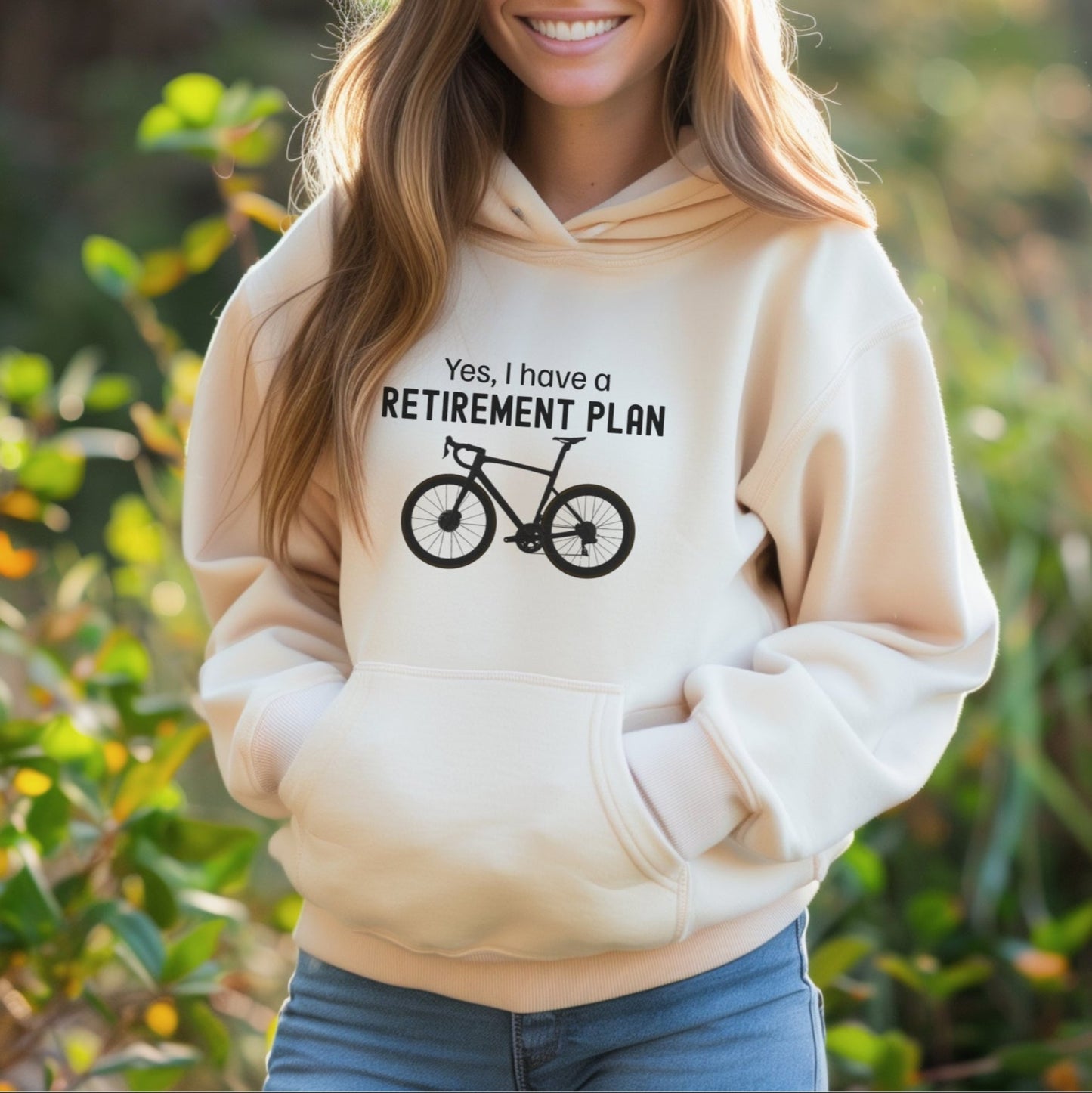 Retirement Plan Cycling Hoodie