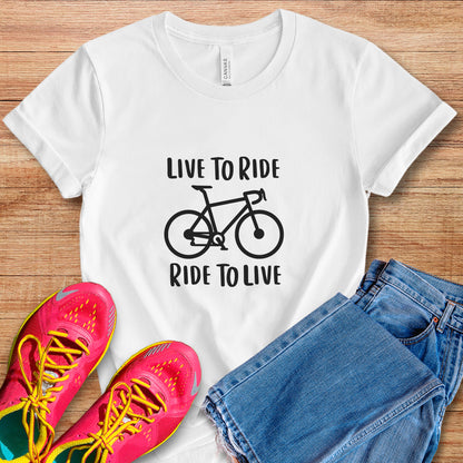 Live To Ride Tee