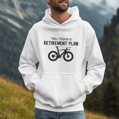 Retirement Plan TRI Bike Hoodie