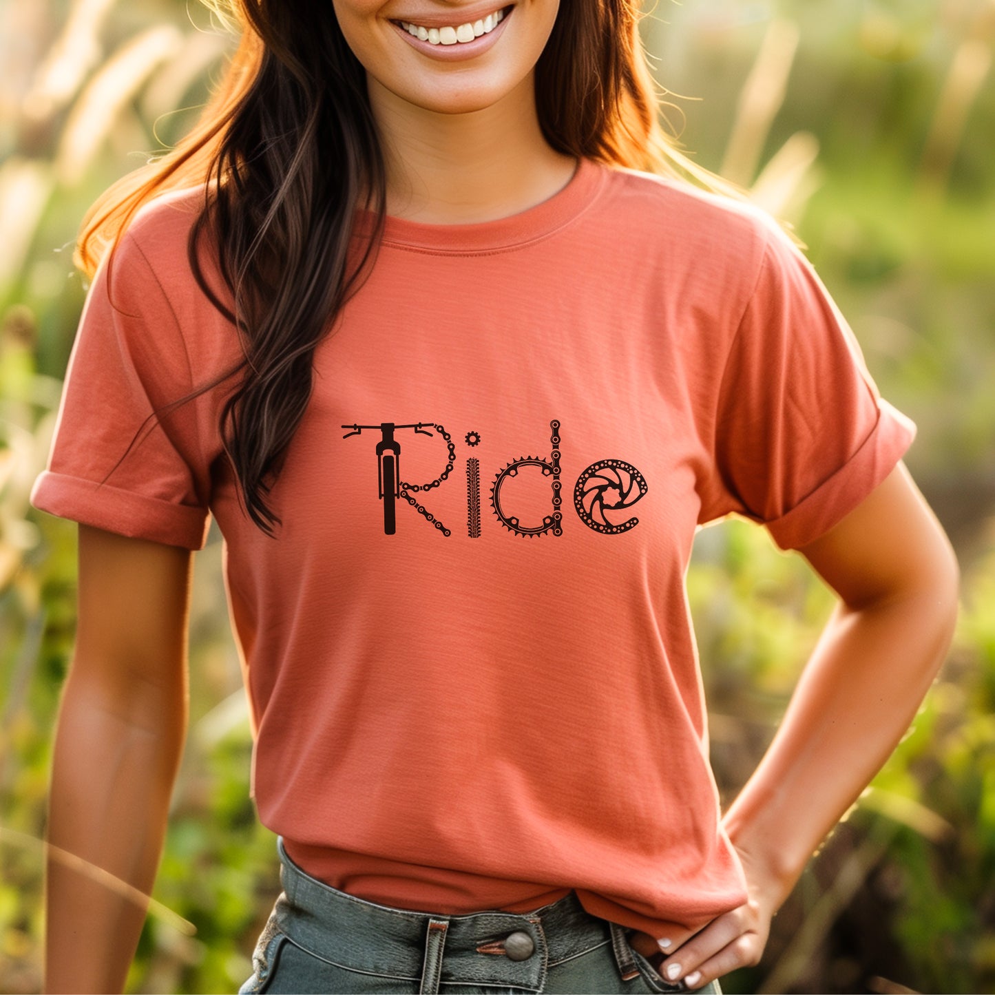MTB Ride Lowercase Tee