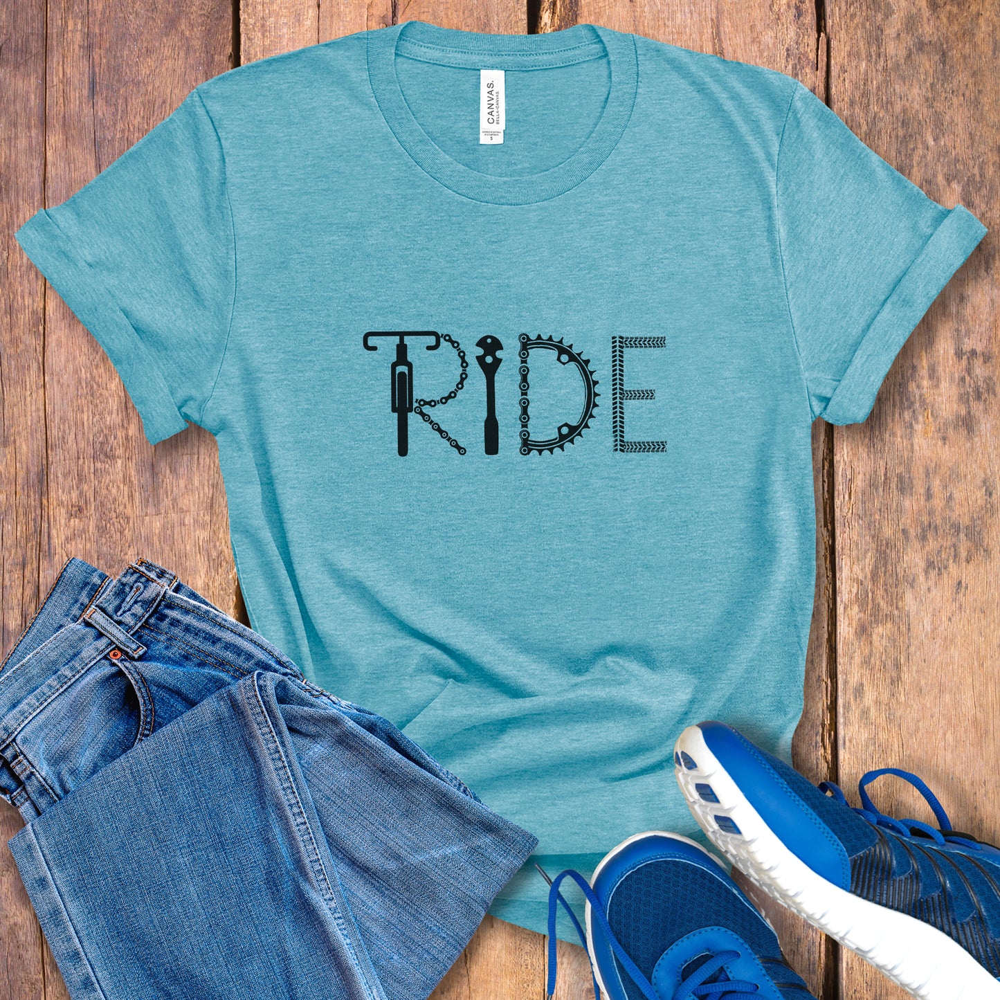 Road RIDE Uppercase Tee
