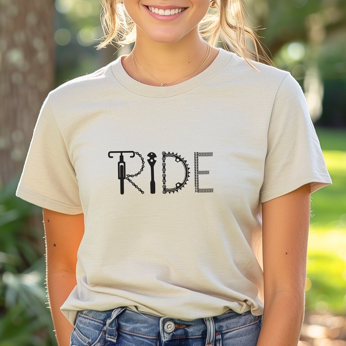 Road RIDE Uppercase Tee
