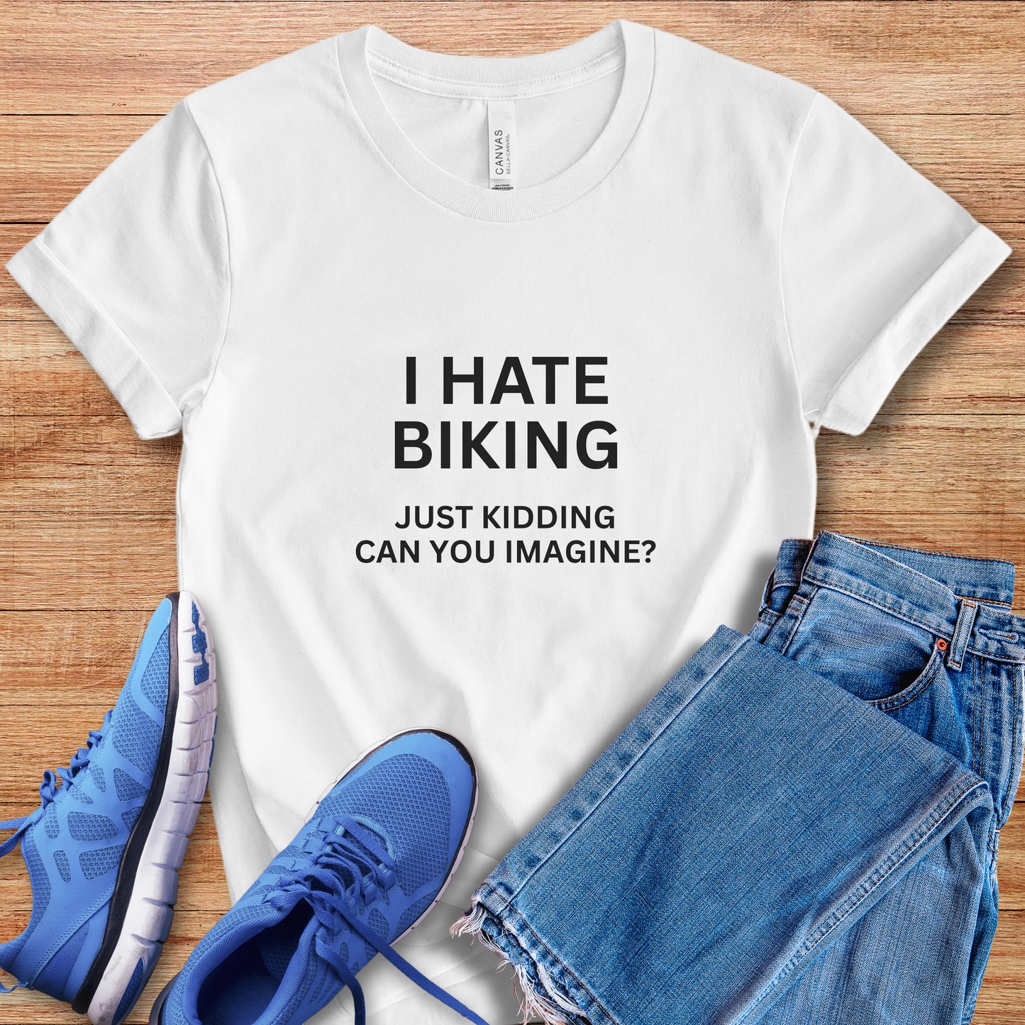 Hate Biking Tee