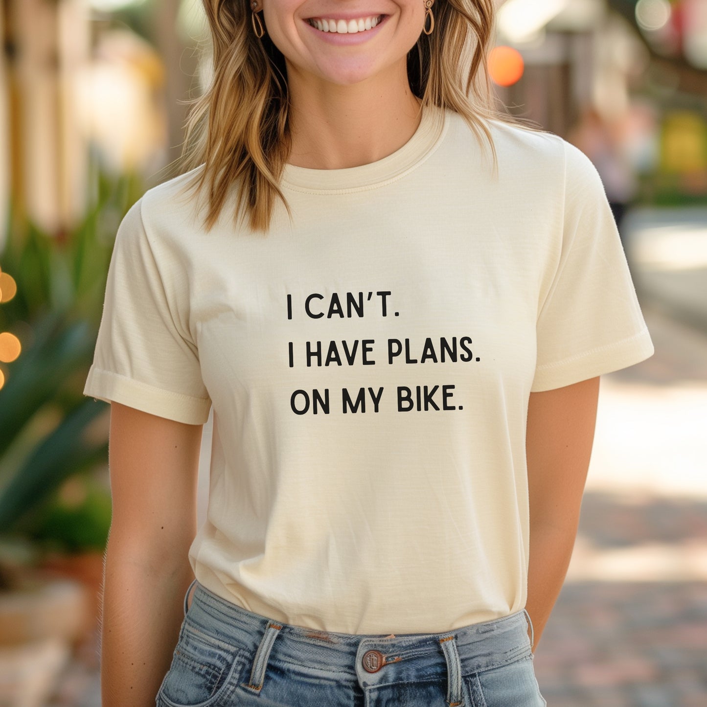 Plans On My Bike Tee