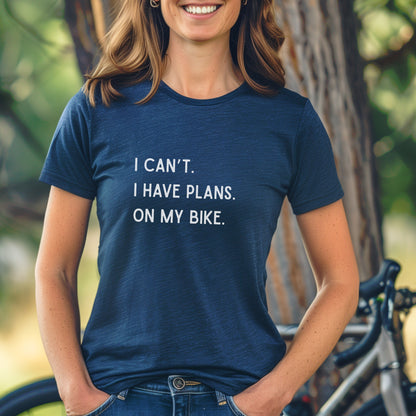 Plans On My Bike Tee