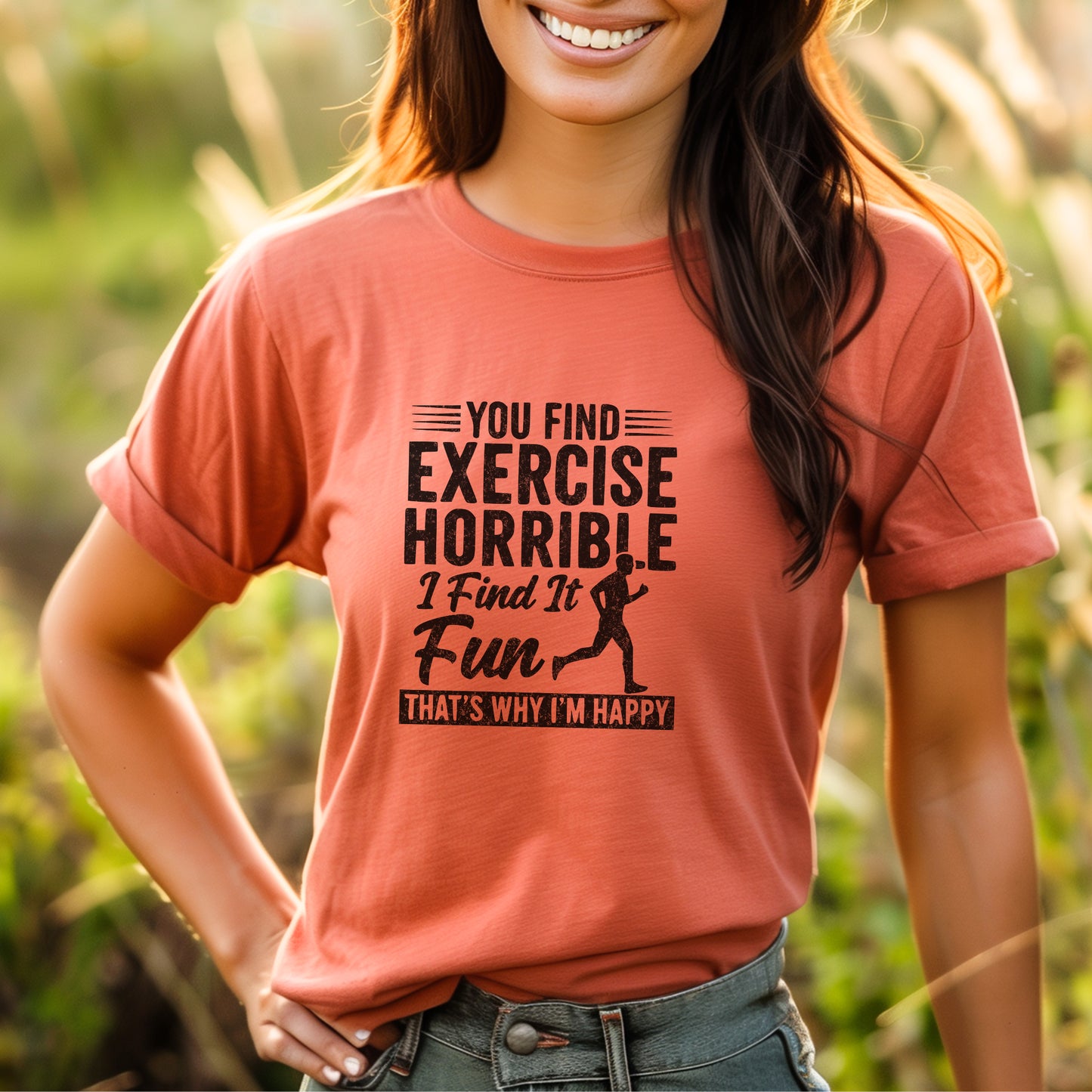 Horrible Exercise Run Tee