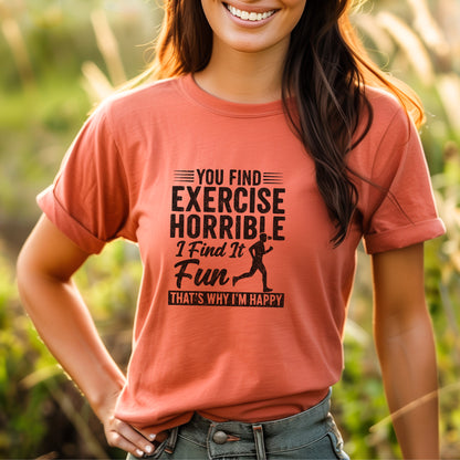 Horrible Exercise Run Tee