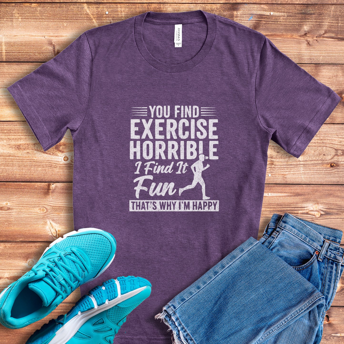 Horrible Exercise Run Tee