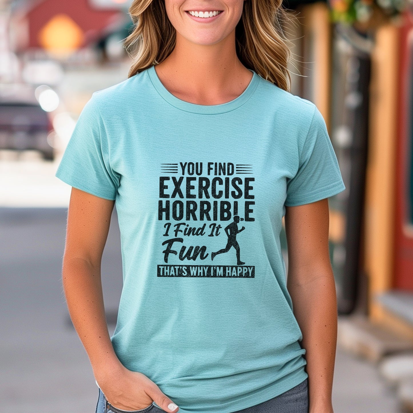 Horrible Exercise Run Tee