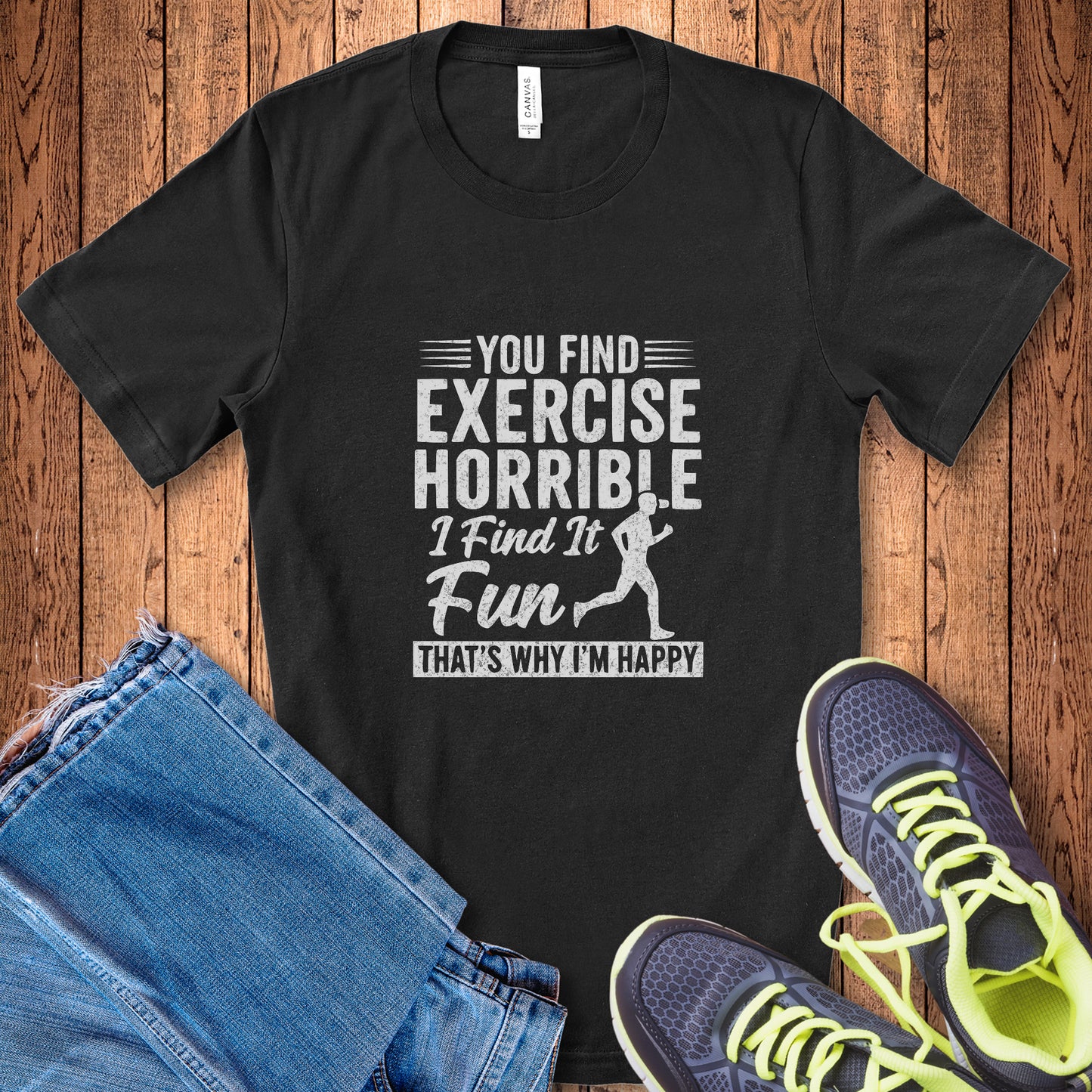Horrible Exercise Run Tee