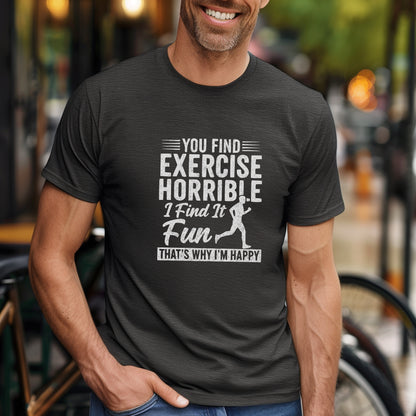 Horrible Exercise Run Tee