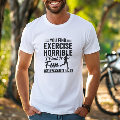 Horrible Exercise Run Tee