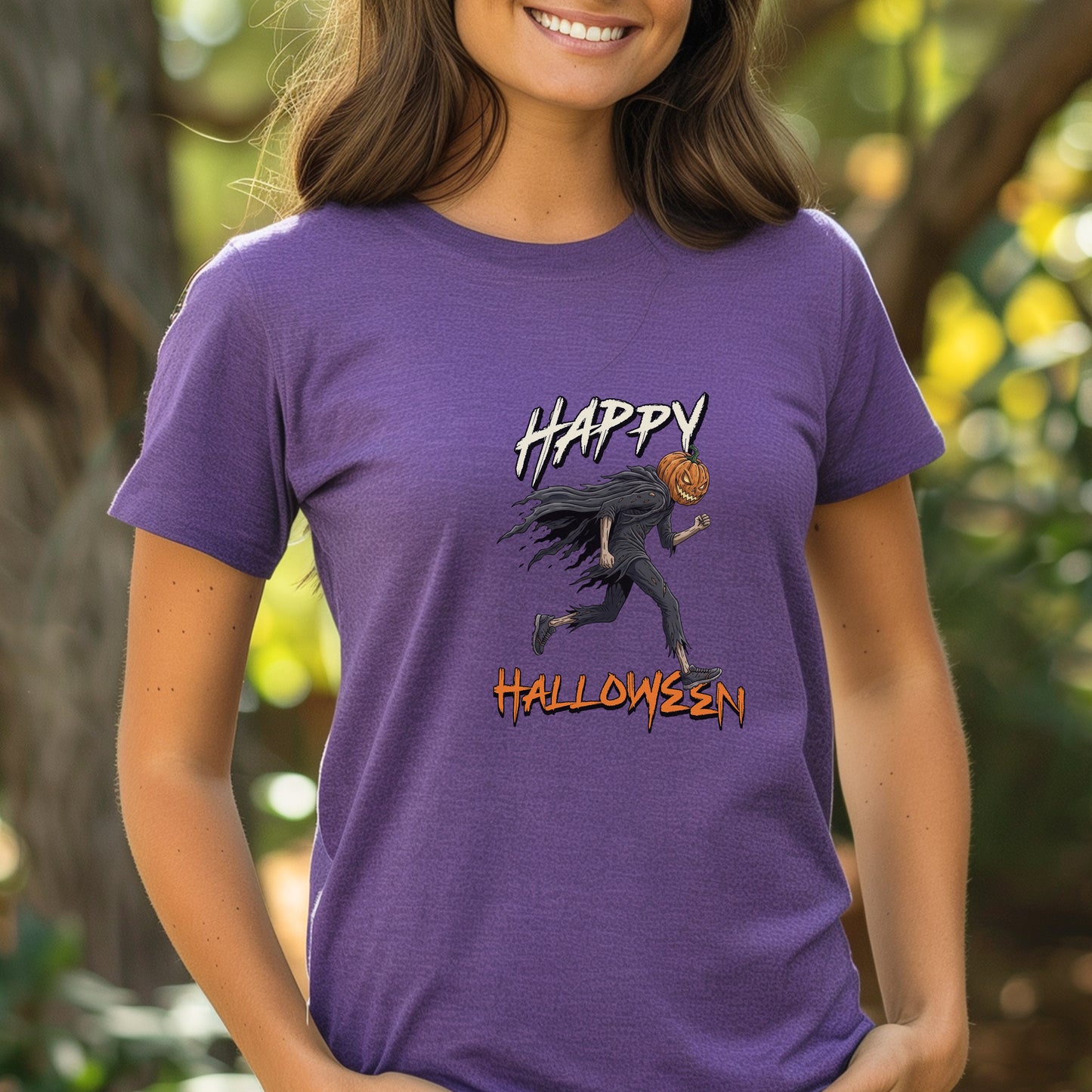 Happy Halloween Runner Tee