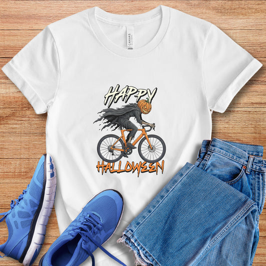 Happy Halloween Biker Tee