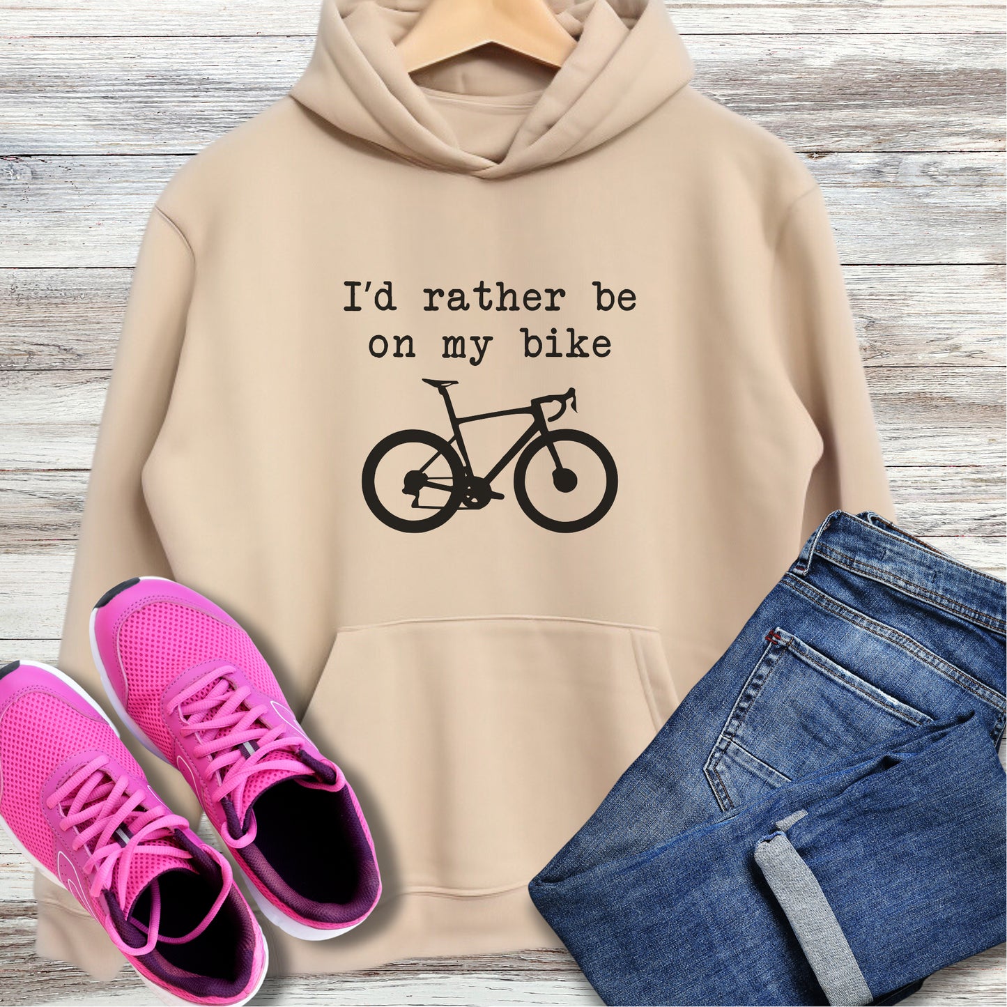 Rather On Road Bike Hoodie